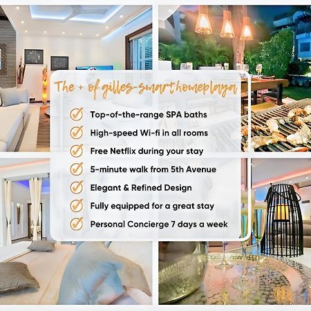 Luxury Duplex -4 Pers- 2Mn Beach&5Th Av, Pool, Gym Playa del Carmen Luaran gambar