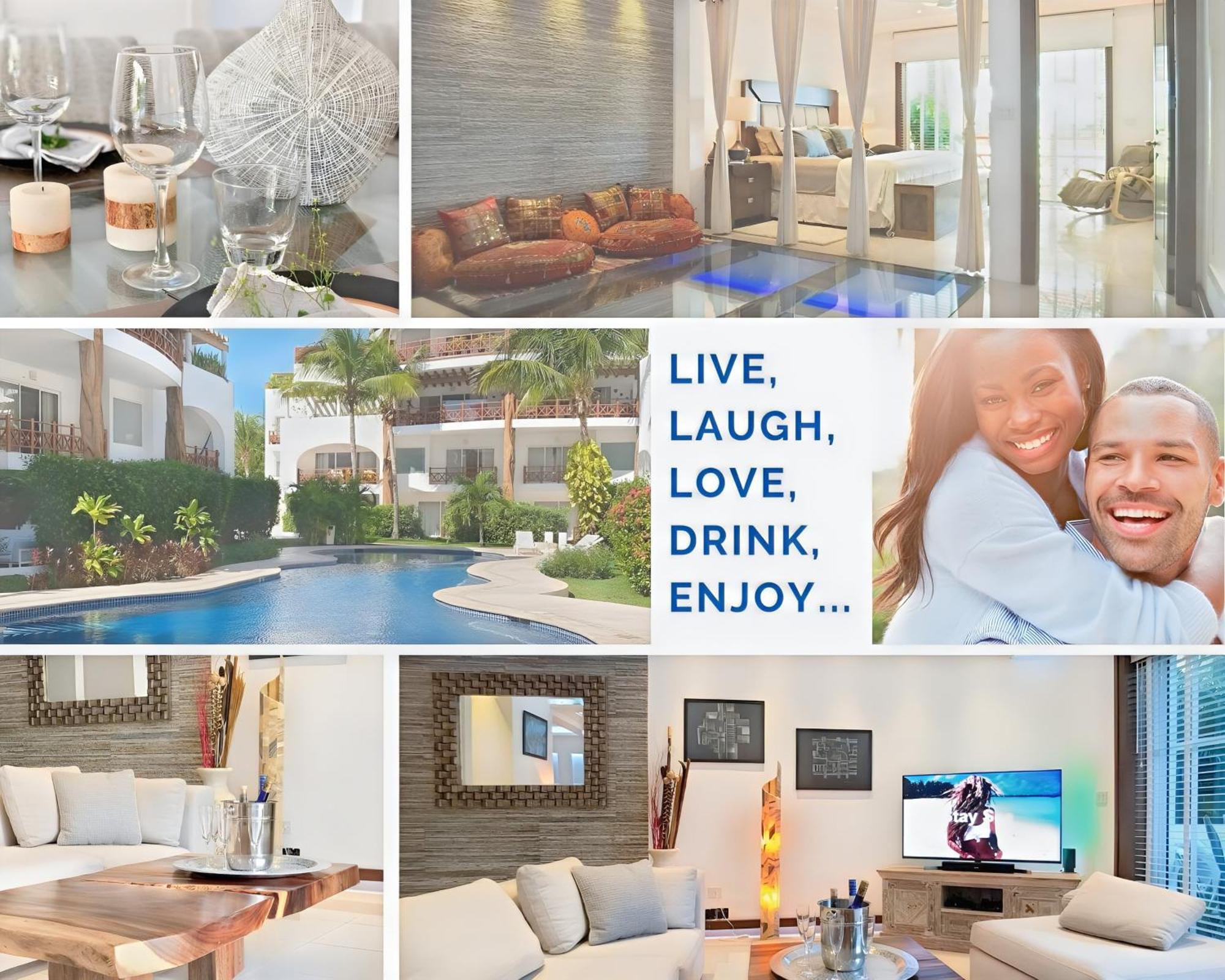 Luxury Duplex -4 Pers- 2Mn Beach&5Th Av, Pool, Gym Playa del Carmen Luaran gambar