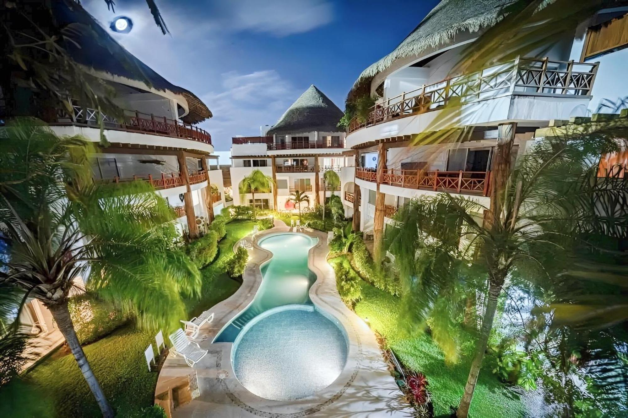 Luxury Duplex -4 Pers- 2Mn Beach&5Th Av, Pool, Gym Playa del Carmen Luaran gambar
