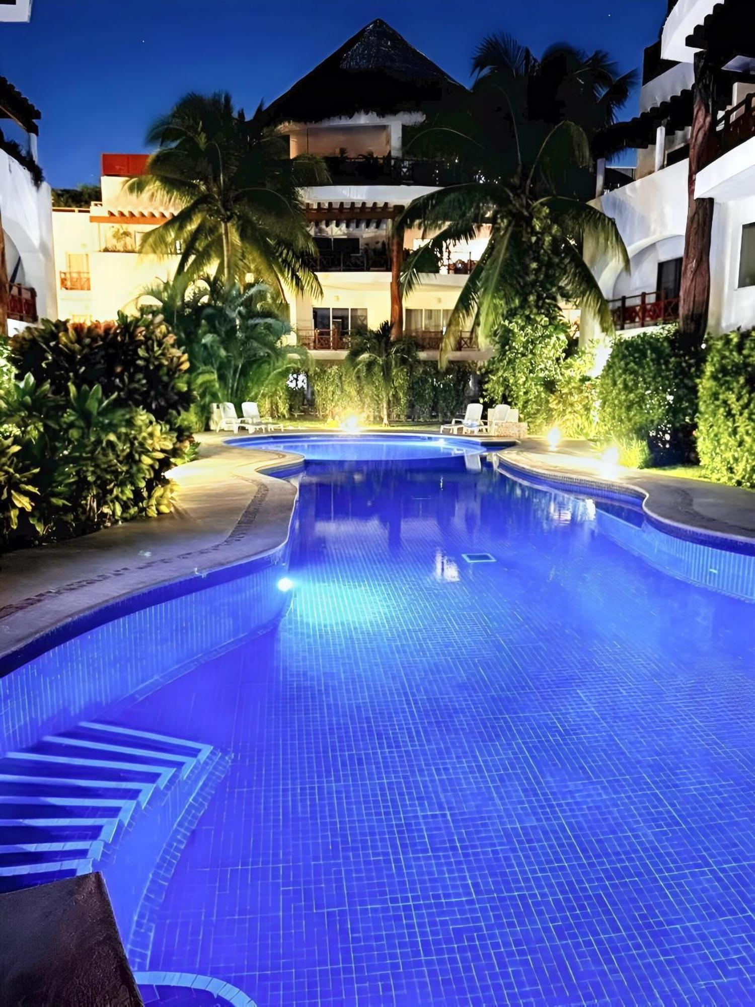Luxury Duplex -4 Pers- 2Mn Beach&5Th Av, Pool, Gym Playa del Carmen Luaran gambar
