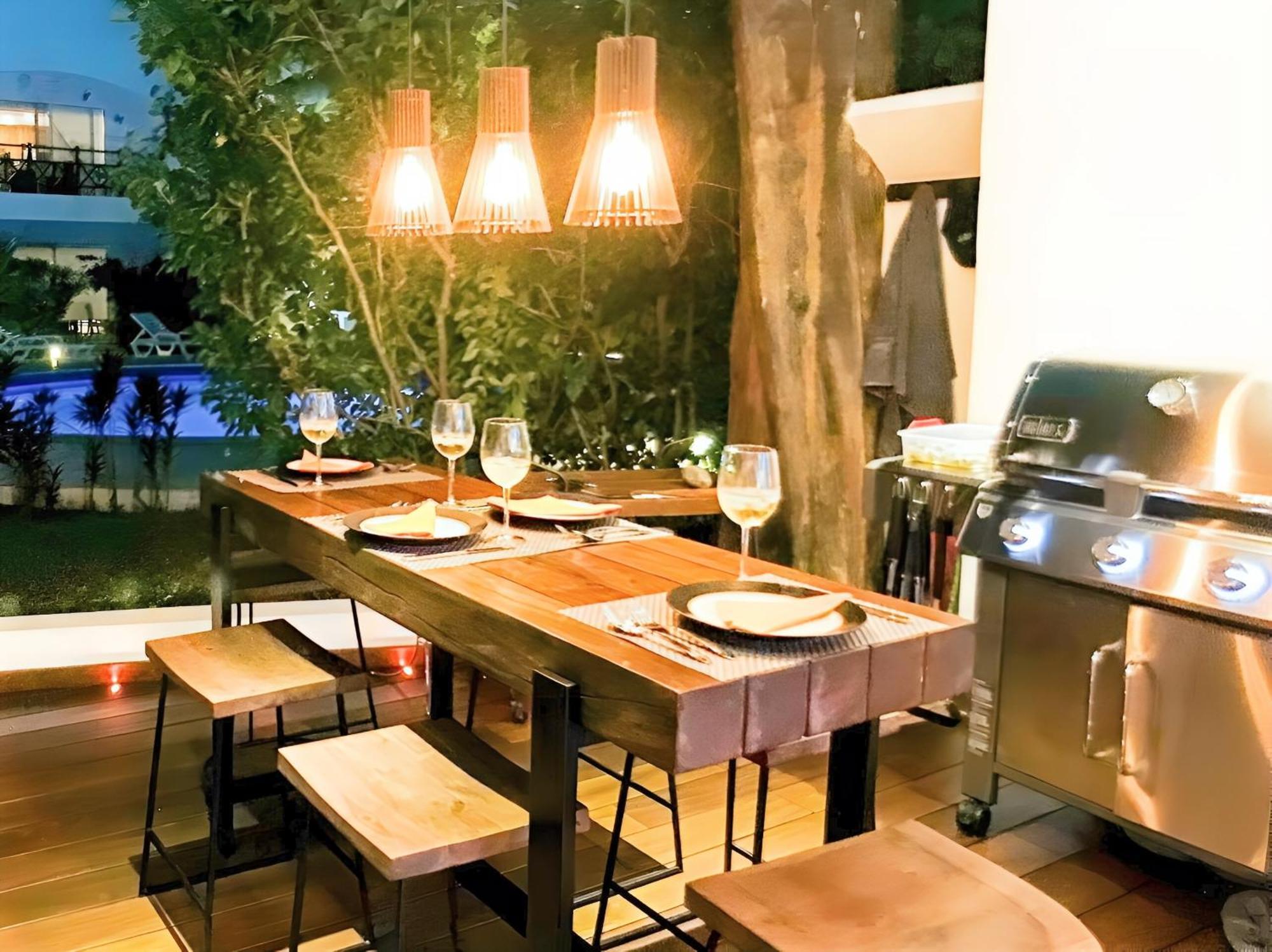 Luxury Duplex -4 Pers- 2Mn Beach&5Th Av, Pool, Gym Playa del Carmen Luaran gambar