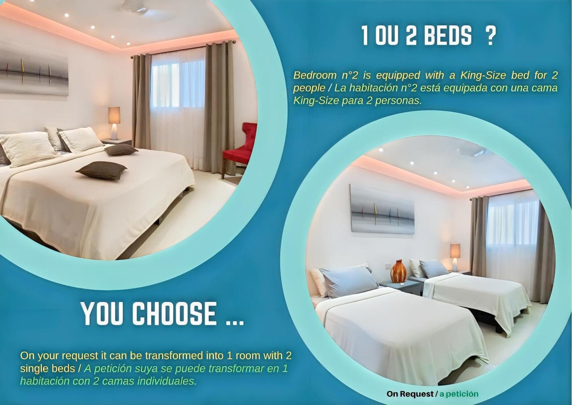 Luxury Duplex -4 Pers- 2Mn Beach&5Th Av, Pool, Gym Playa del Carmen Luaran gambar